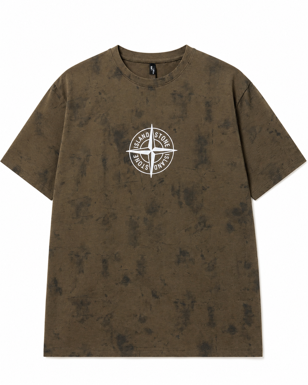 Premium Olive Acid Wash Oversized T-Shirt