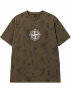 Premium Olive Acid Wash Oversized T-Shirt