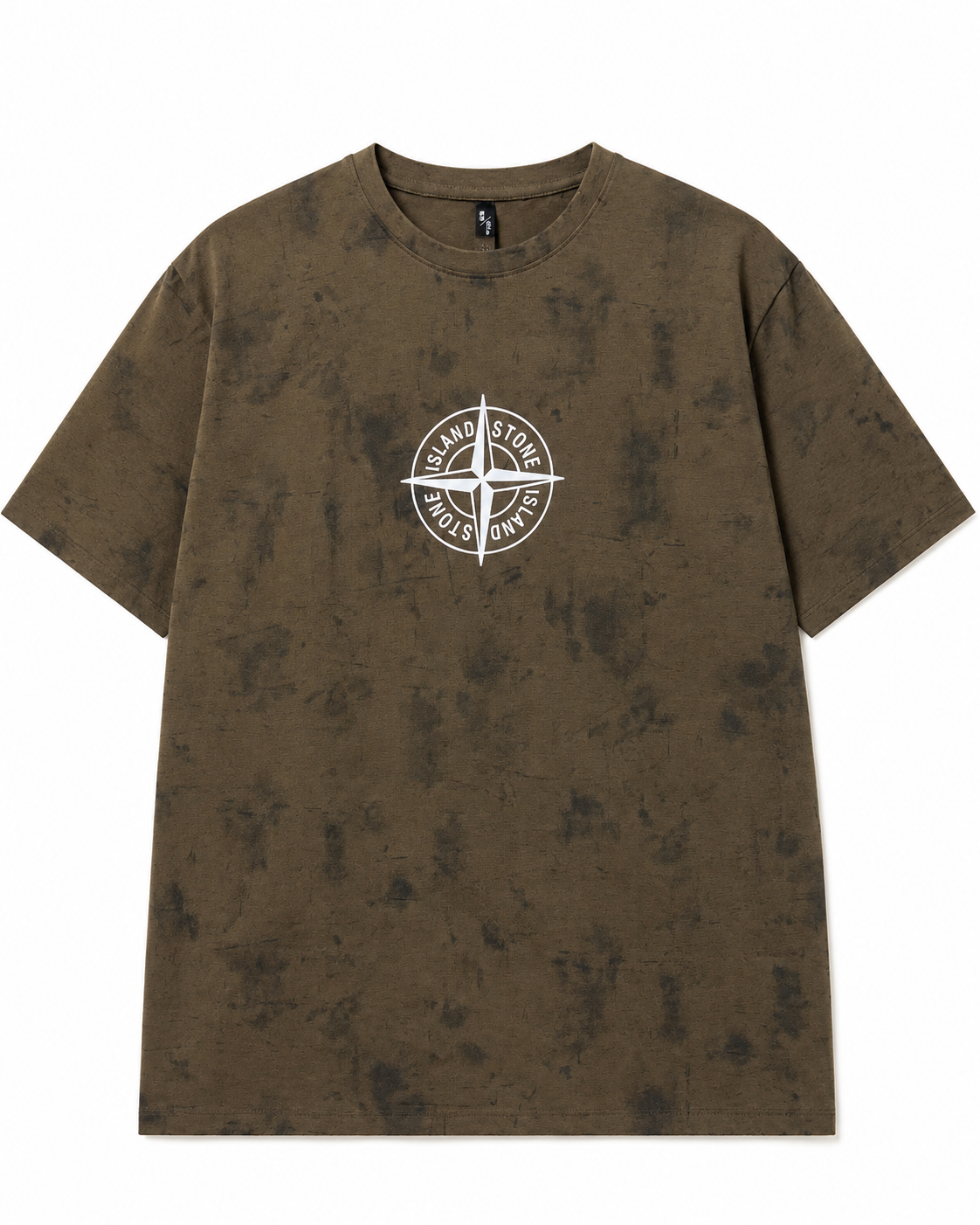 Premium Olive Acid Wash Oversized T-Shirt